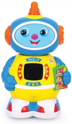 

Zest 4 Toyz Space Doctor Robot 360 Rotating Bump & Go Action Walking Robot with Music & Lights Electric Toys Rattle(Multicolor)