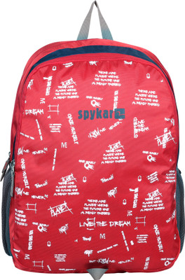 

Spykar SPY/BG/ON/S1836 25 L Backpack(Red)