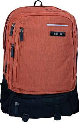 

Clynk Glitter Backpack for 18-inch ( Peach ) 5 L Backpack(Multicolor)