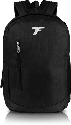

Fashion Track Men & Women Black Polyester Backpack Waterproof Backpack(Black, 21 L)