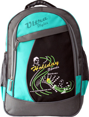 

Ultra Digits Holiday Sports 25 L Backpack(Green, Black), Black;green
