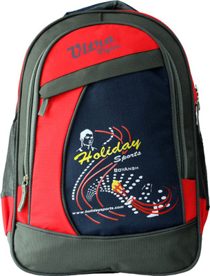 

Ultra Digits Holiday Sports 25 L Backpack(Red, Blue), Dark blue;red