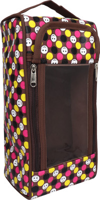 

ElexStar Cosmetic Pouch Waterproof Multipurpose Bag(Brown, 5 L)