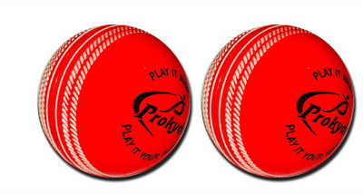 

Prokyde i10 Cricket Training Ball(Pack of 2, Pink), Red