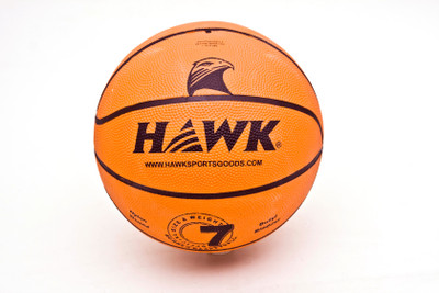 

HAWK Basketball Extra Durable Size , Orange Basketball - Size: (Pack of 1, Orange