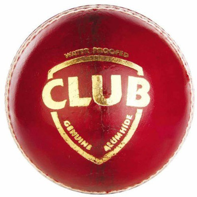 Matrix Club Cricket Leather Ball(Pack of 1, Red)