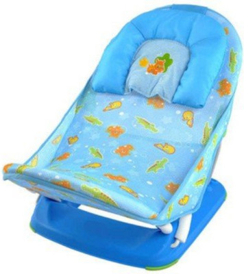 

Guru Kripa Baby Products Mastela Baby Infant Bathing Seat Traning Seat Baby Nursing Compact Delux Baby Bather With Removable Head Support Cushion Infant Bath Chair Todler The Bubbly Baby Bath (0 Month+) (Blue)(Blue)