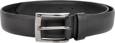 

Allen Cooper Men Formal Black Genuine Leather Belt