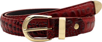 

Baluchi Women Party, Casual Red Artificial Leather Belt