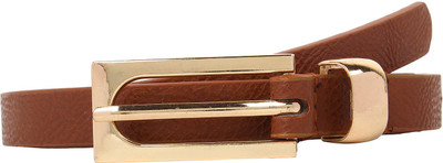 

styles creation Women Casual, Party Brown Artificial Leather Belt
