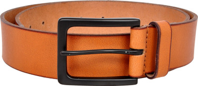 

Allen Cooper Men Casual Tan Genuine Leather Belt