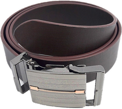 

Rockwell fashion Men Casual, Formal, Party Brown Genuine Leather Belt, Cherry red