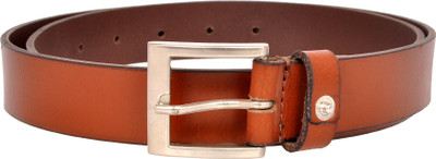 

Allen Cooper Men Formal Brown Genuine Leather Belt