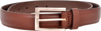 

Allen Cooper Men Formal Brown Genuine Leather Belt