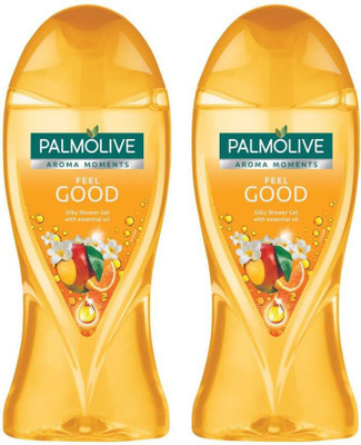 

Palmolive Feel Good Essential Oil Silky Bodywash, (2 X 250 ml)(500 ml, Pack of 2)