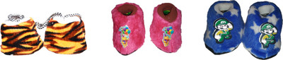 

Pooja Enterprises Booties(Toe to Heel Length - 12 cm Multicolor)