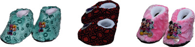 

Pooja Enterprises Booties(Toe to Heel Length - 12 cm Multicolor)