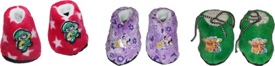 Pooja Enterprises Booties(Toe to Heel Length - 12 cm Multicolor)