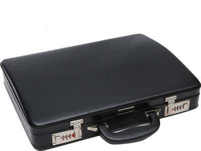

TRU BLU SKU 2025 Large Briefcase - For Men & Women(BLACK)