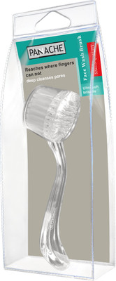 

Panache Face Wash Brush, Crystal Clear Transparent,Daily use Facial Tool for Washing & Cleaning your Face, Face Care tool.(Pack of 1)