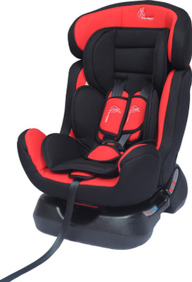 

R for Rabbit Car Seat - The Innovative Convertible Car Seat for Babies/Kids (from 0-7 Years) (Red Black) Forward Facing/Booster Car Seat(Red, Black), Black;red