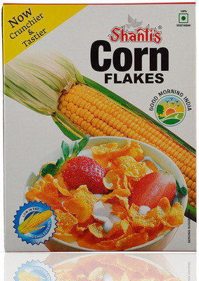 

Shanti's Corn Flakes, 250 Grams, Pack of 4(250 g, Box, Pack of 4)