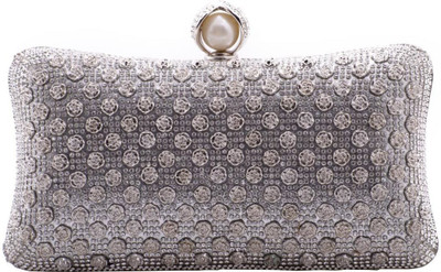 

My Crafts Party White Clutch