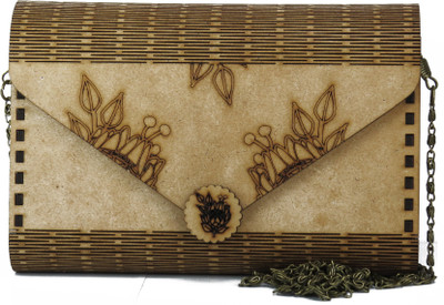 

Snooky Casual, Party, Formal Brown Clutch