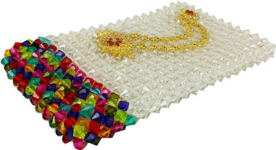 

opazo Party Multicolor, White Clutch