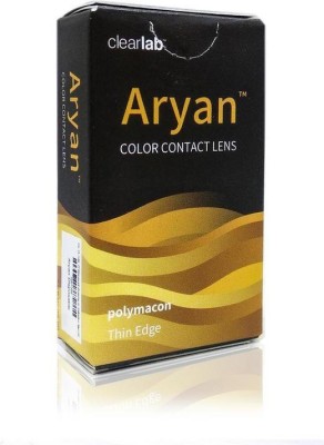 ARYAN Monthly Disposable(-4.25, Colored Contact Lenses, Pack of 2)
