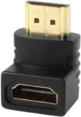 

TABLOR L SHAPE HDMI Adapter(Compatible with HDTV, Projector, Monitor, Camera, Black)