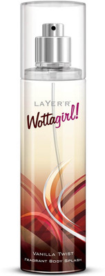 

Layer'r WottaGirl Vanilla Twist Body Spray - For Girls(675 ml, Pack of 5)