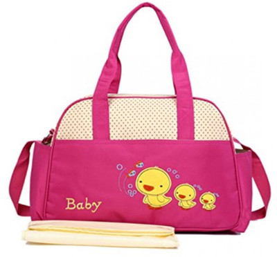 

Guru Kripa Baby Products ™ Presents New Born Baby Multypurpose Mother Bag With Holder Diapper Changing Multi Comprtment For Baby Care And Maternity Handbag Diaper Nappy Mama Shoulder Bag Diaper Bag For Baby Multipurpose Waterproof Mother Bag Diaper Bag wi