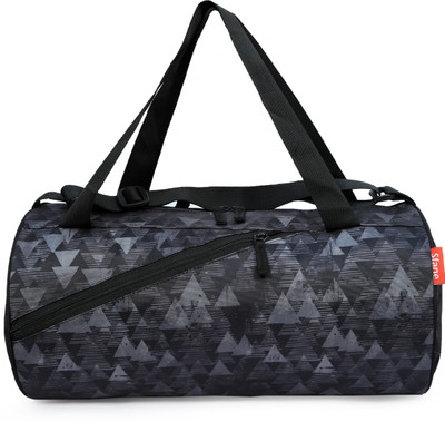 

sfane Printed Grey Duffel Sports Gym Bags Gym Bag(Black)
