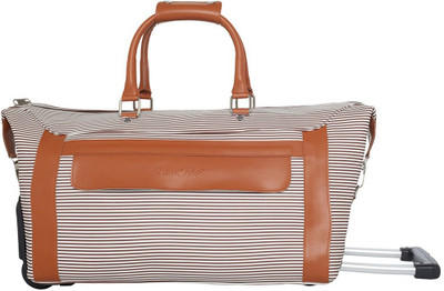 

Mboss Tan Duffel Strolley Bag Duffel Strolley Bag(Multicolor)