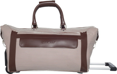 

Mboss Duffel Strolley Bag Duffel Strolley Bag(Brown)