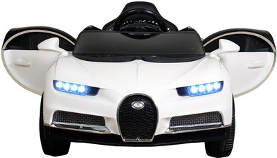 

kajal toys Car Battery Operated Ride On(White)