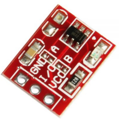 

Robodo Red TTP223 Touch button Module Sensor Electronic Components Electronic Hobby Kit