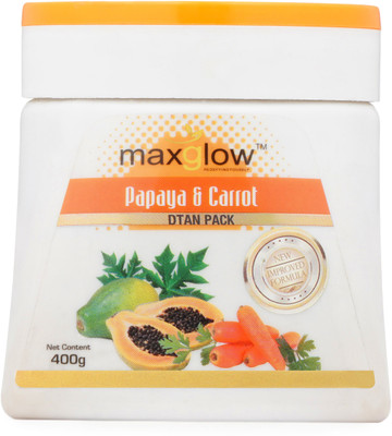 

MAXGLOW PAPAYA & CARROT DTAN PACK - 400 GM(400 g)