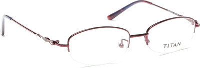

Titan Half Rim Oval Frame(119 mm