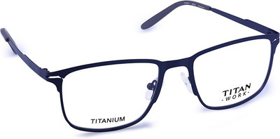Titan Full Rim Rectangle Frame(122 mm