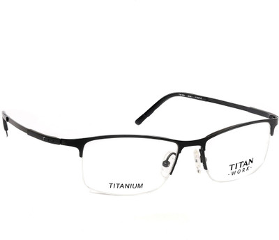 

Titan Half Rim Rectangle Frame(118 mm