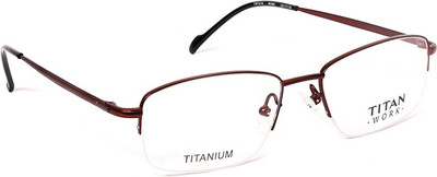 

Titan Half Rim Rectangle Frame(120 mm