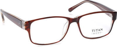 

Titan Full Rim Rectangle Frame(121 mm