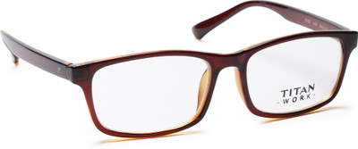 

Titan Full Rim Rectangle Frame(124 mm