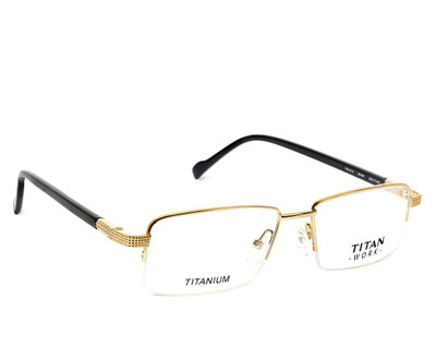 

Titan Half Rim Rectangle Frame(123 mm