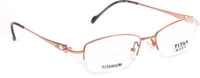 

Titan Half Rim Rectangle Frame(118 mm