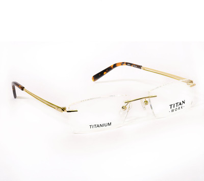 

Titan Rimless Rectangle Frame(120 mm