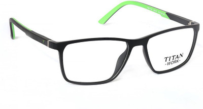 

Titan Full Rim Rectangle Frame(122 mm