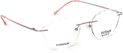 

Titan Rimless Round Frame(120 mm